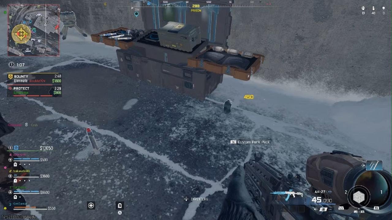 Win #45, 45th squad. Call of Duty_Haven's Hollow