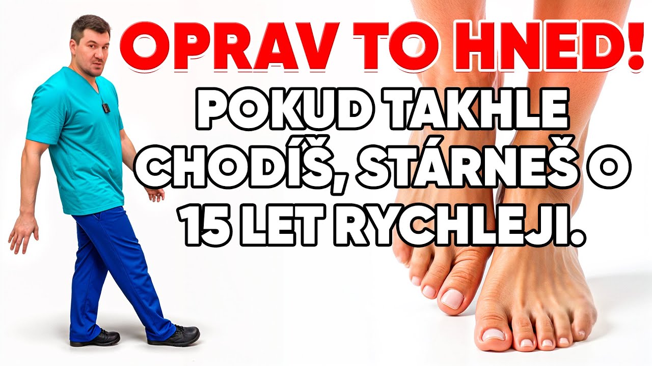 Choď takhle a zůstaň mladý | Ochraň své nohy, páteř a klouby před stárnutím