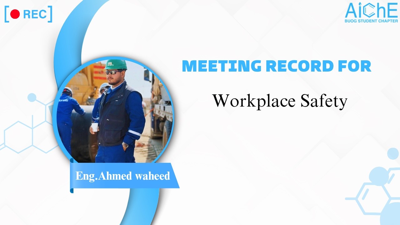Safety in the workplace