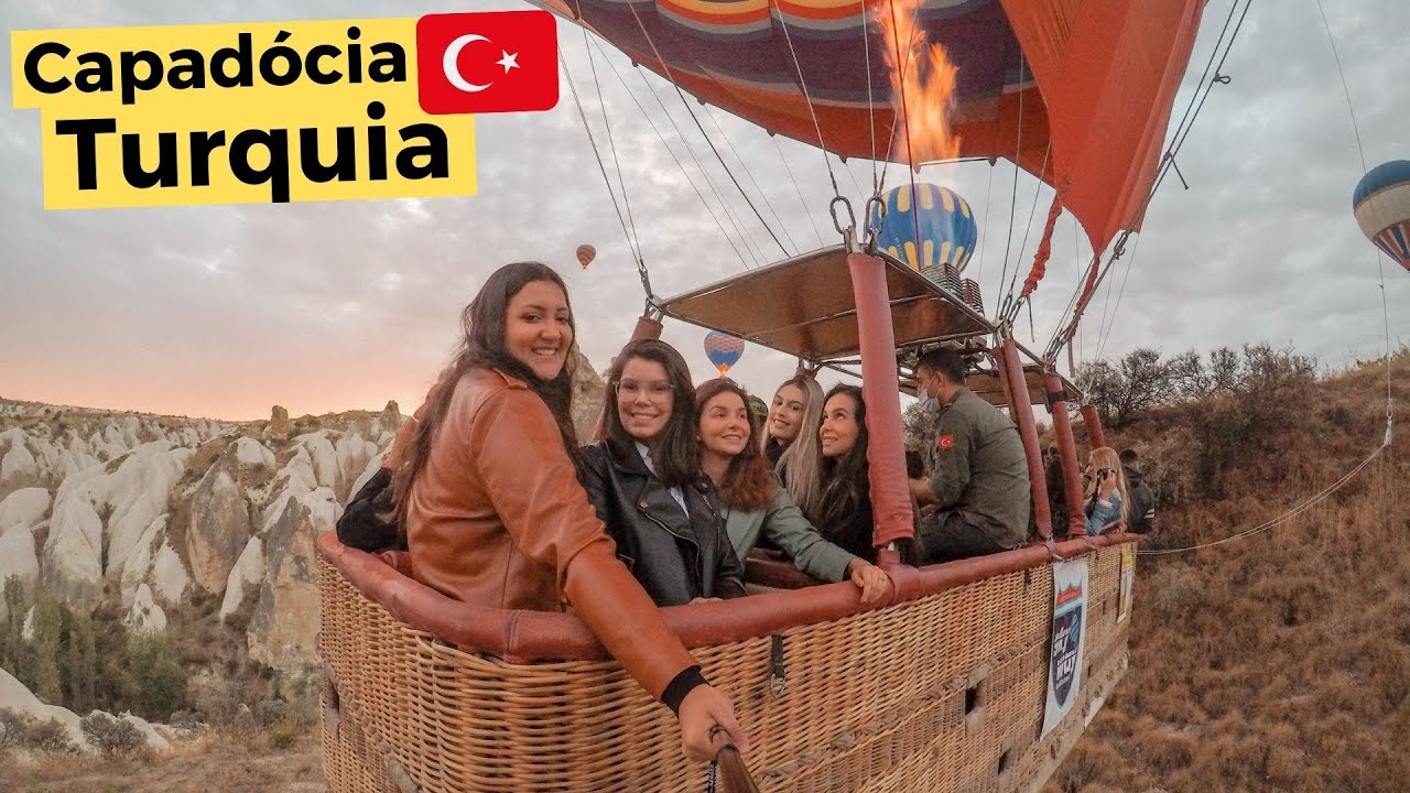 Passeio de balão, cidades subterrâneas | Capadócia Monyse na Turquia