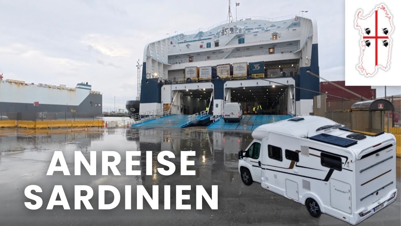 Mit uns im Winter 🥶 nach Sardinien: Die Anreise 🚐