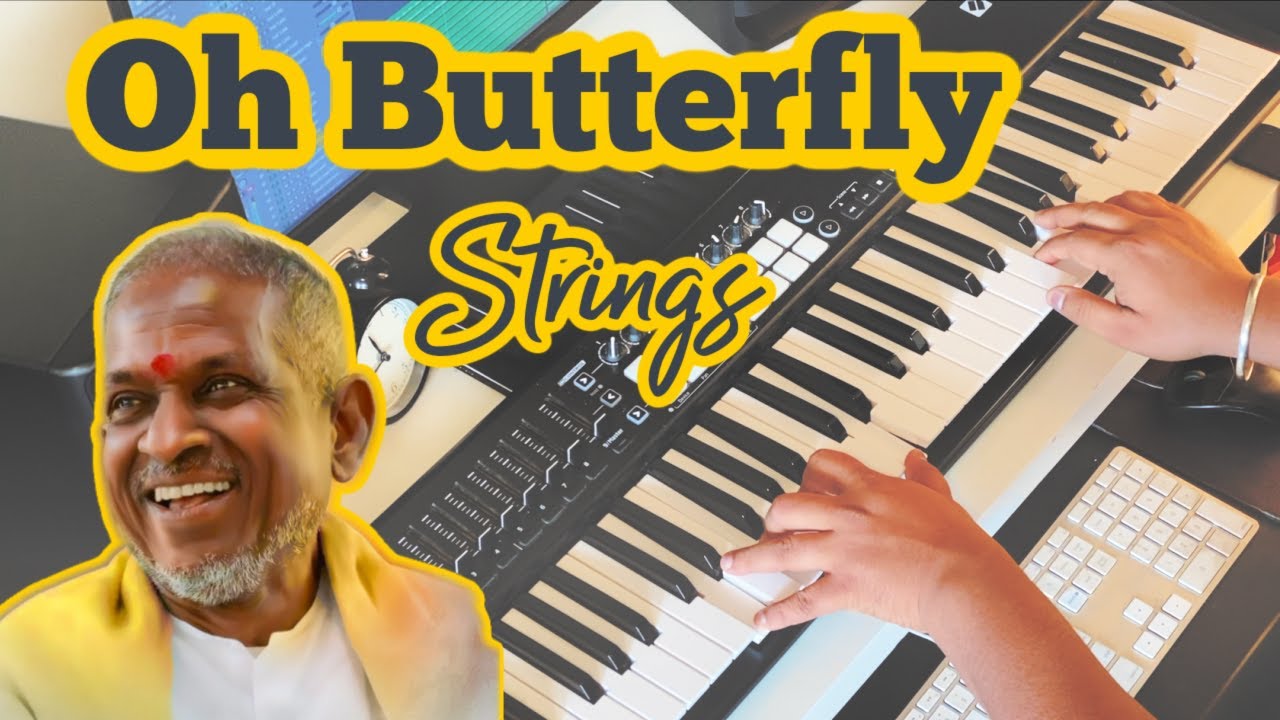 Oh Butterfly Strings Cover | Meera | Maestro Ilaiyaraaja | Vikram | Adithyha Jayakumar