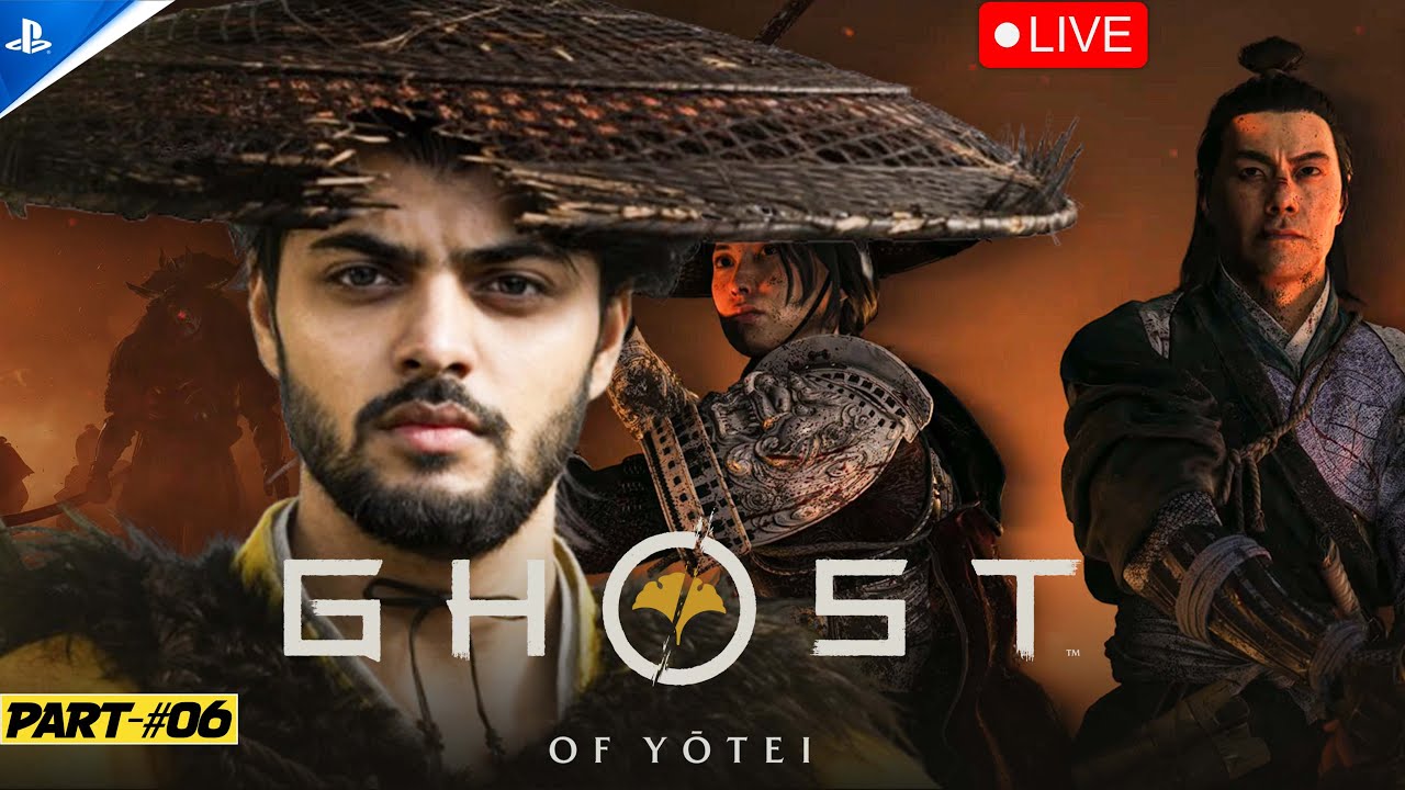 GHOST OF YOTEI LIVE🔴| PS5 Gameplay | GamingVlogsNikhil |Pt.6