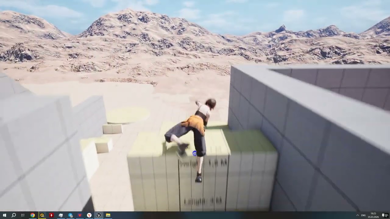 [Sands Of Silence] Prototyping Climbing system