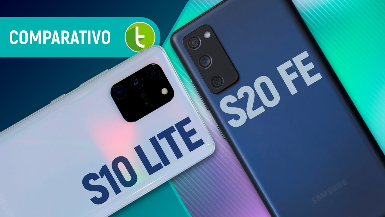 GALAXY S20 FE vs S10 LITE: qual deles faz MAIS JUS AO NOME de um CELULAR TOP? | Comparativo
