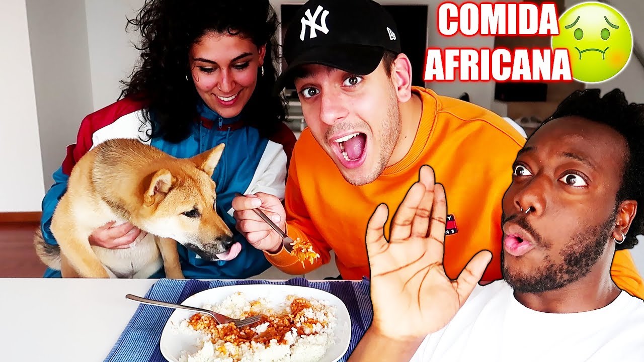 ROBERT PG y SU NOVIA prueban MI COMIDA AFRICANA Semana DC Dia 1