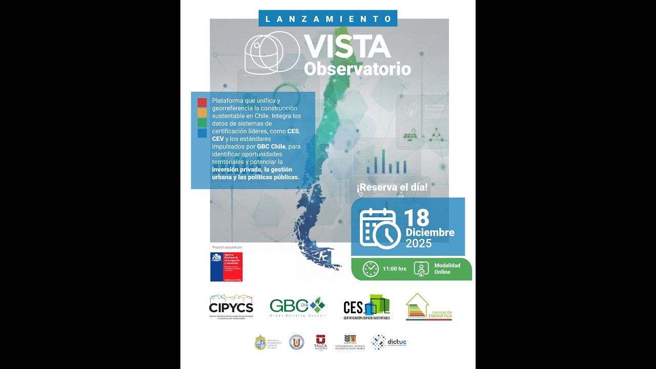 🚀 Lanzamiento del Mapa Urbano de Sostenibilidad | Vista Observatorio