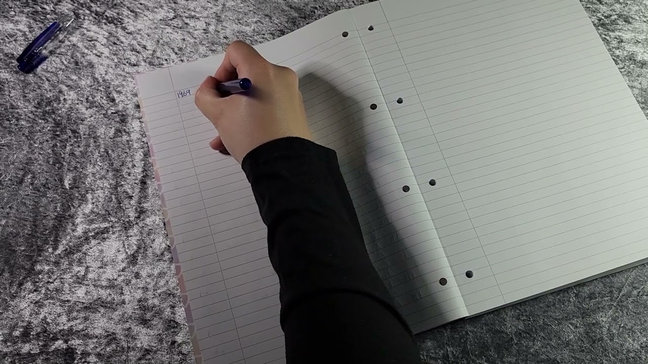 A little history of Eurovision | ASMR, Whispered, fountain pen on paper
