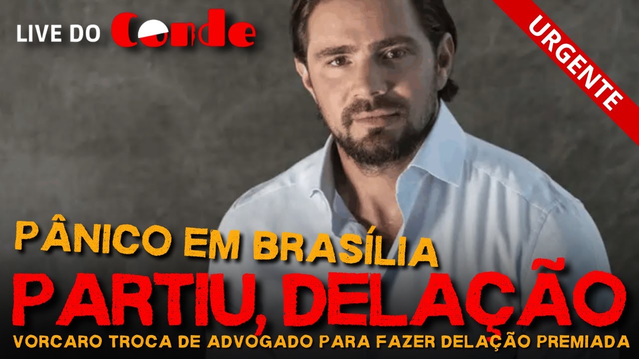 Live do Conde | URGENTE | Daniel Vorcaro troca de advogado para fazer delação premiada