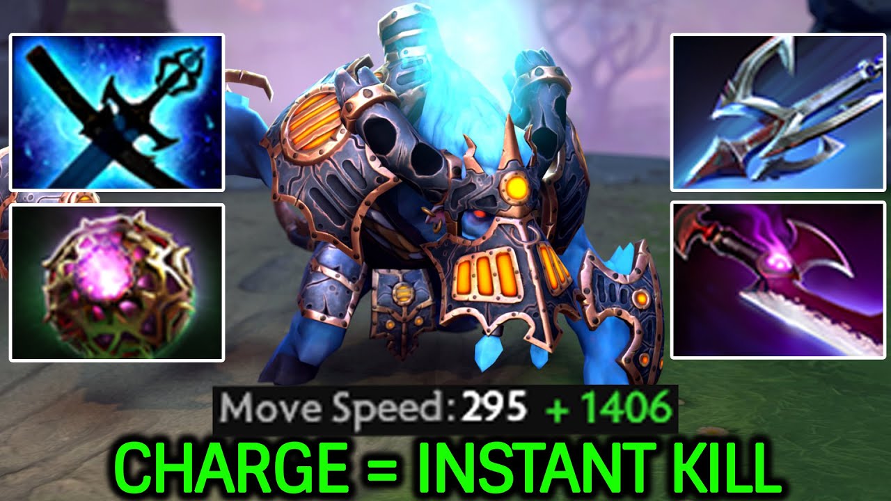 Spirit Breaker Offlane Beast &ndash; Charge Nonstop Max Move Speed Build Dota 2