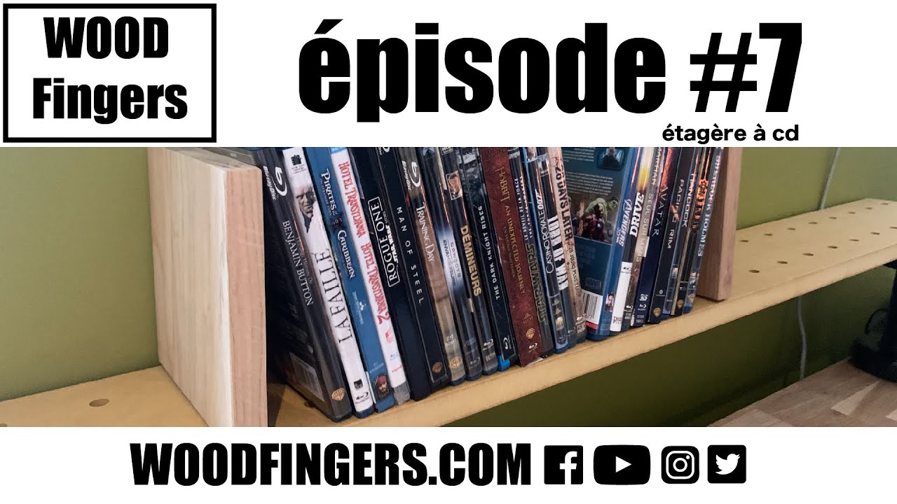 étagère à CD, Blu Ray... épisode #7