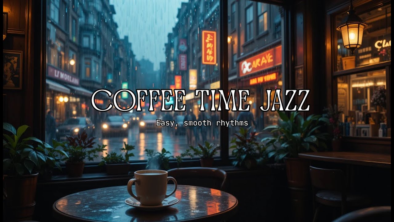 Cozy Morning Jazz Relaxation - Smooth Jazz Music at Luxury Coffee Shop Ambience