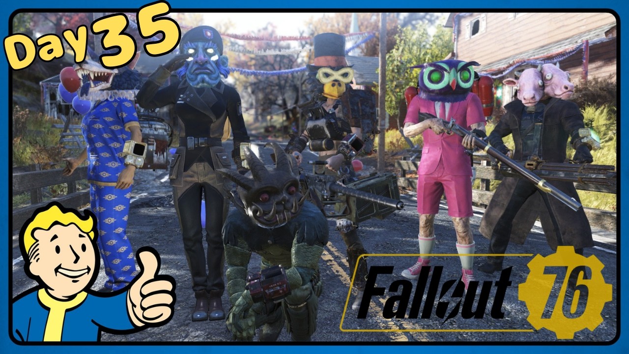 【Fallout76 / 参加型】Day35｜のんびりメインとマスクあつめ【とことこ終末記】