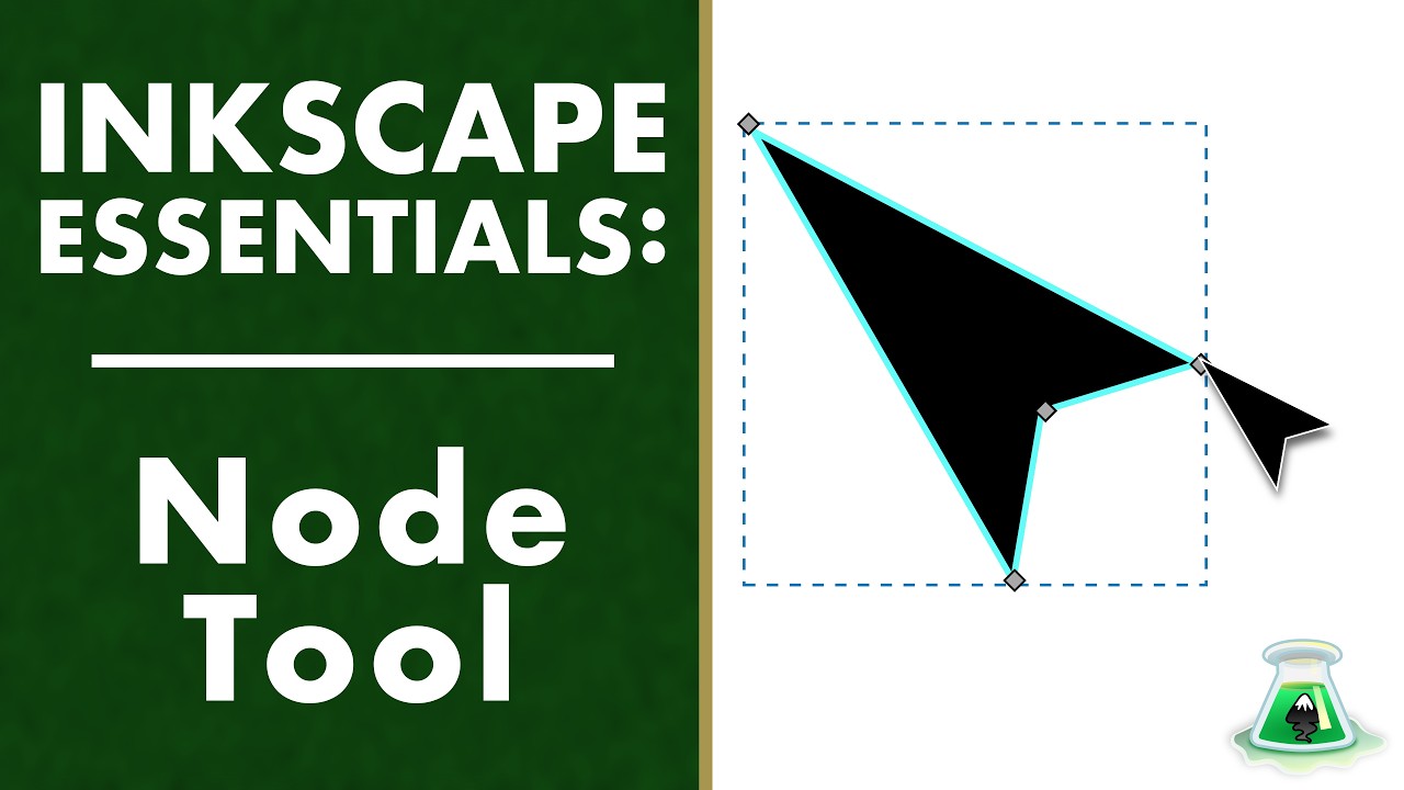 How to Use the Node Tool to Edit Paths and Shapes in Inkscape