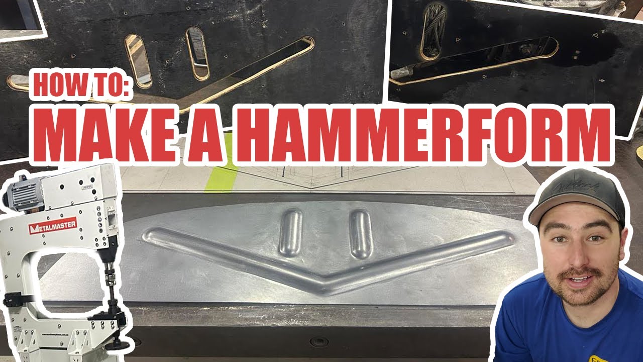 Model A Hot Rod Firewall Upgrade | Power Hammer Tips & Tricks | BackyardBuilds