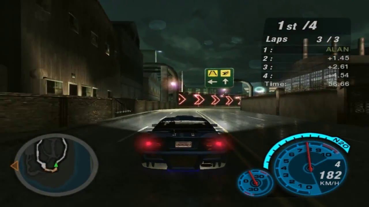 Need For Speed: Underground 2 - Race #163 - Circuit (Stage 5)