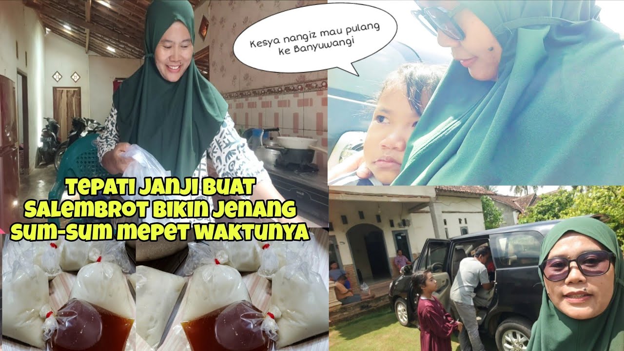Bikin jenang sum-sum  tepati janji buat Salembrot dah mau pulkam ⁉️ Kesya nangiz saat pamit 