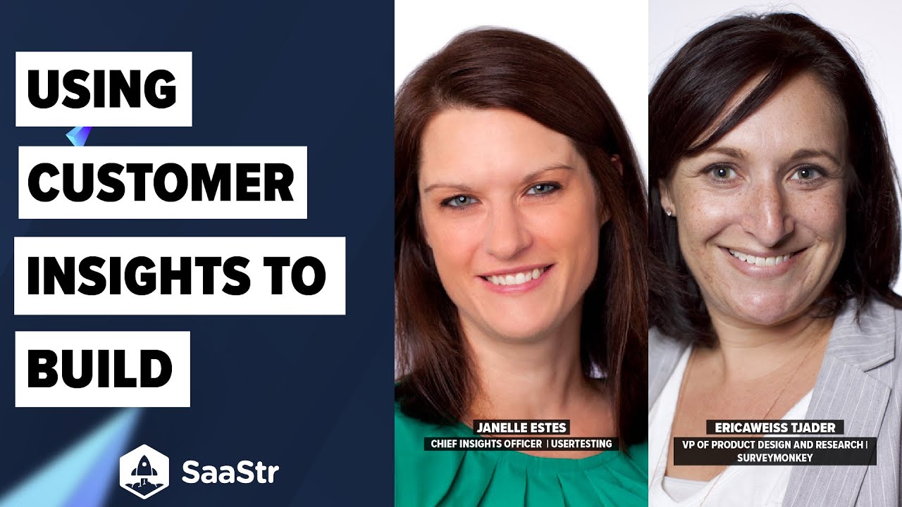 Using Customer Insights to Build Enterprise Products | UserTesting and SurveyMonkey