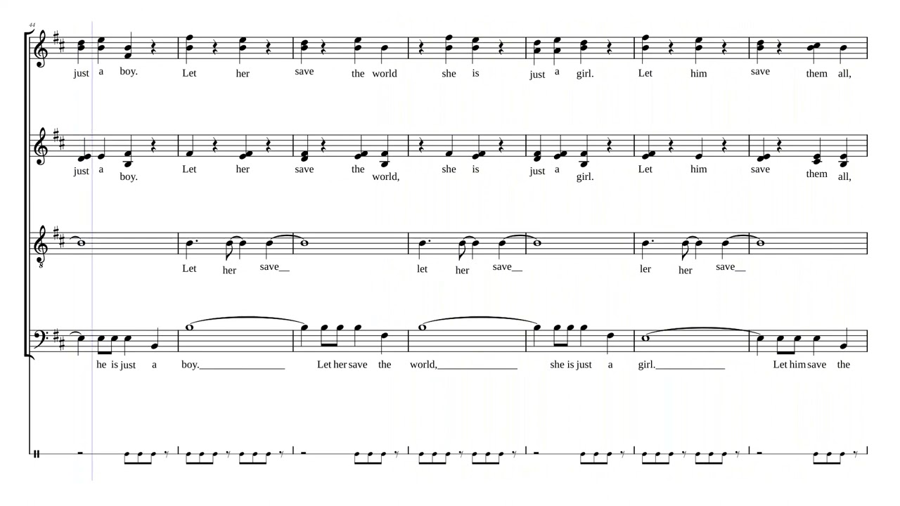 Apple Tree - alto l Aurora arr. Katerina Gimon