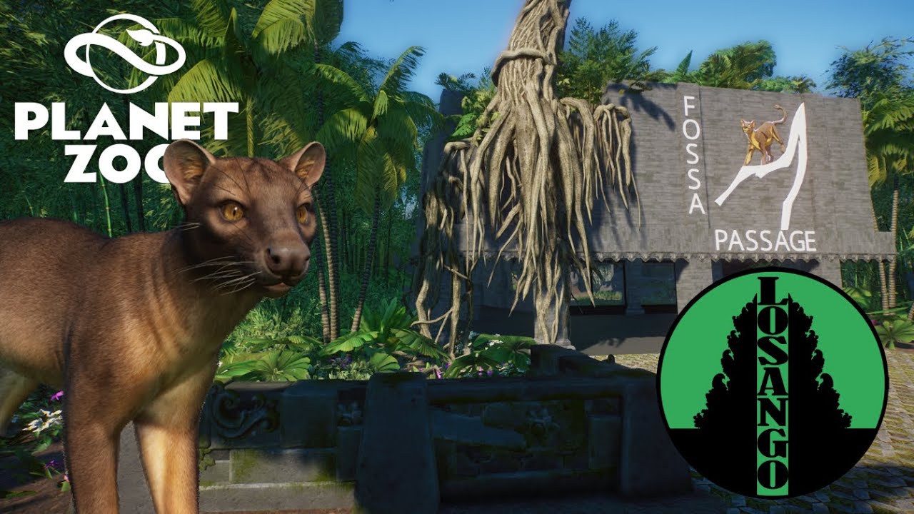 FOSSA PASSAGE || The Lost World of Losango || Planet Zoo: Tropical Pack