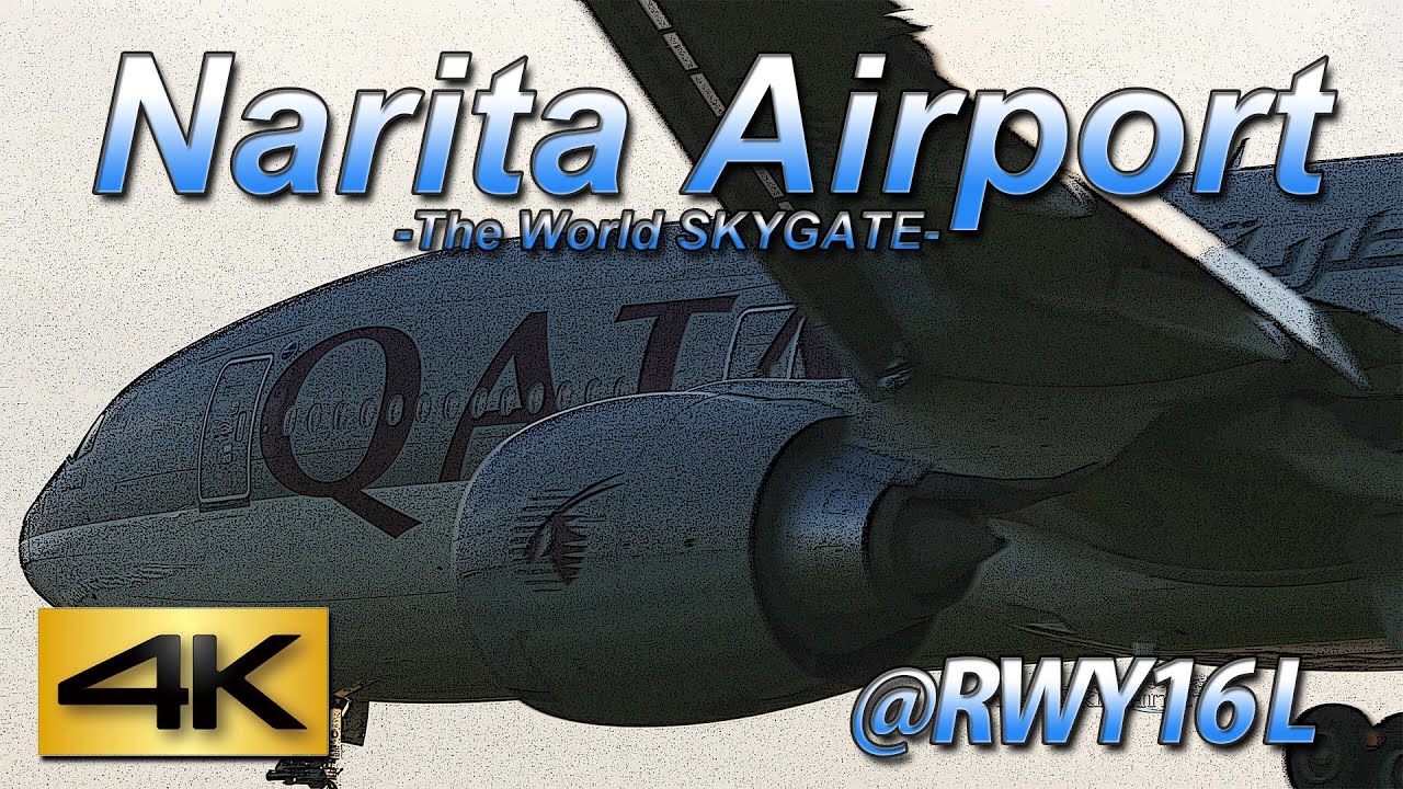 【4K】2Hour 1DAY!! Spotting @Narita Rwy16L (September 4 2015) the Amazing Airport Spotting