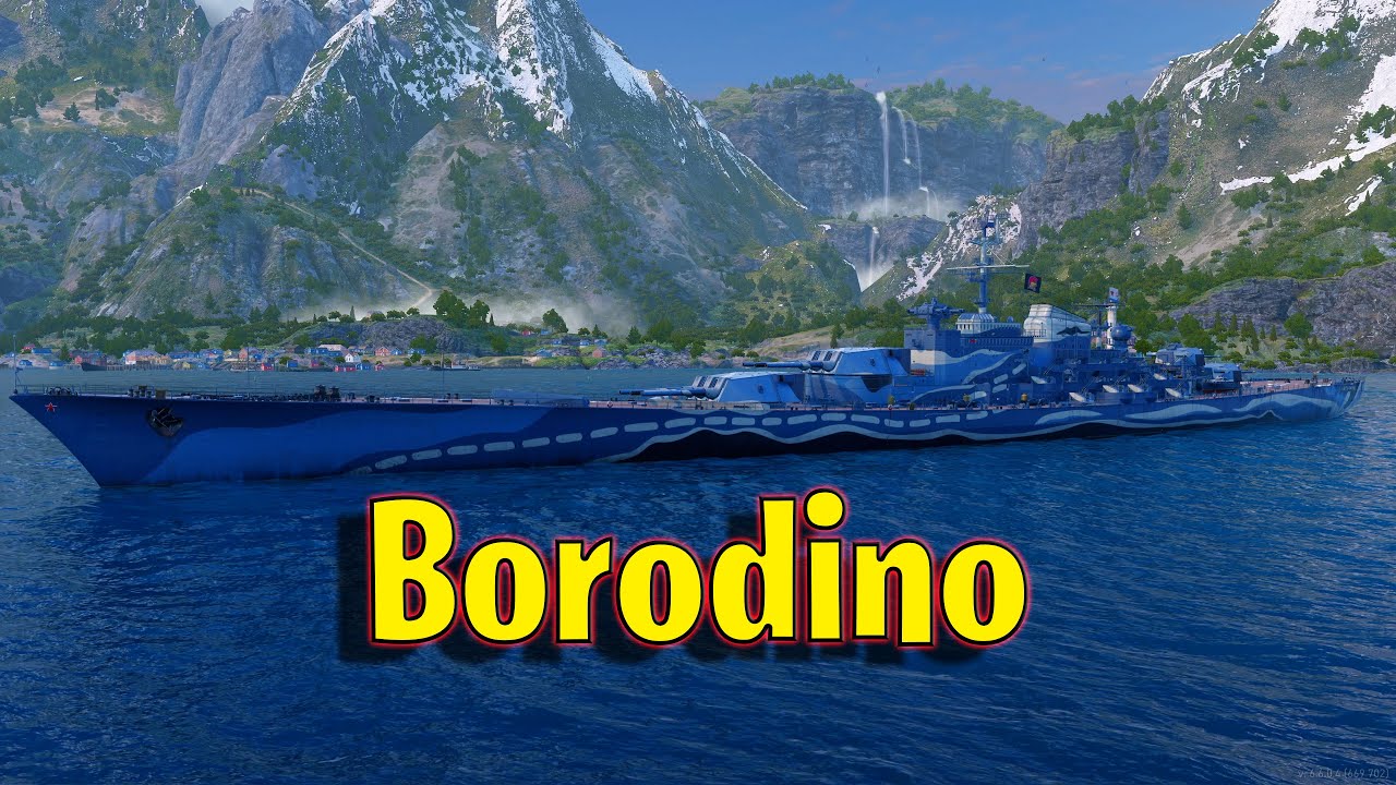 Meet The Borodino! Tier 7 Russian Battleship in World of Warships Legends!