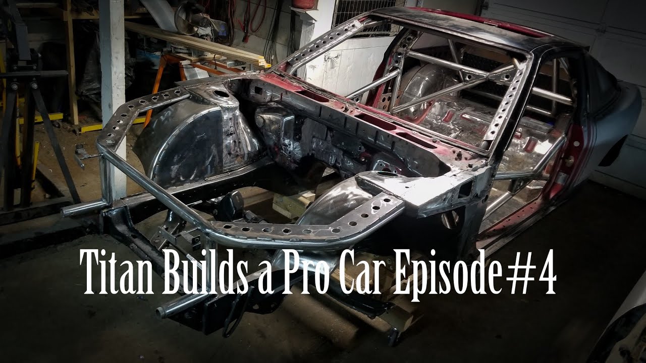 Roll Cage Gussets and Welding. Titan Builds a ProCar Ep#4