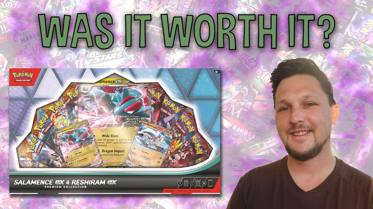 Стоило ли оно того?! Salamance & Reshiram ex Premium Collection Box