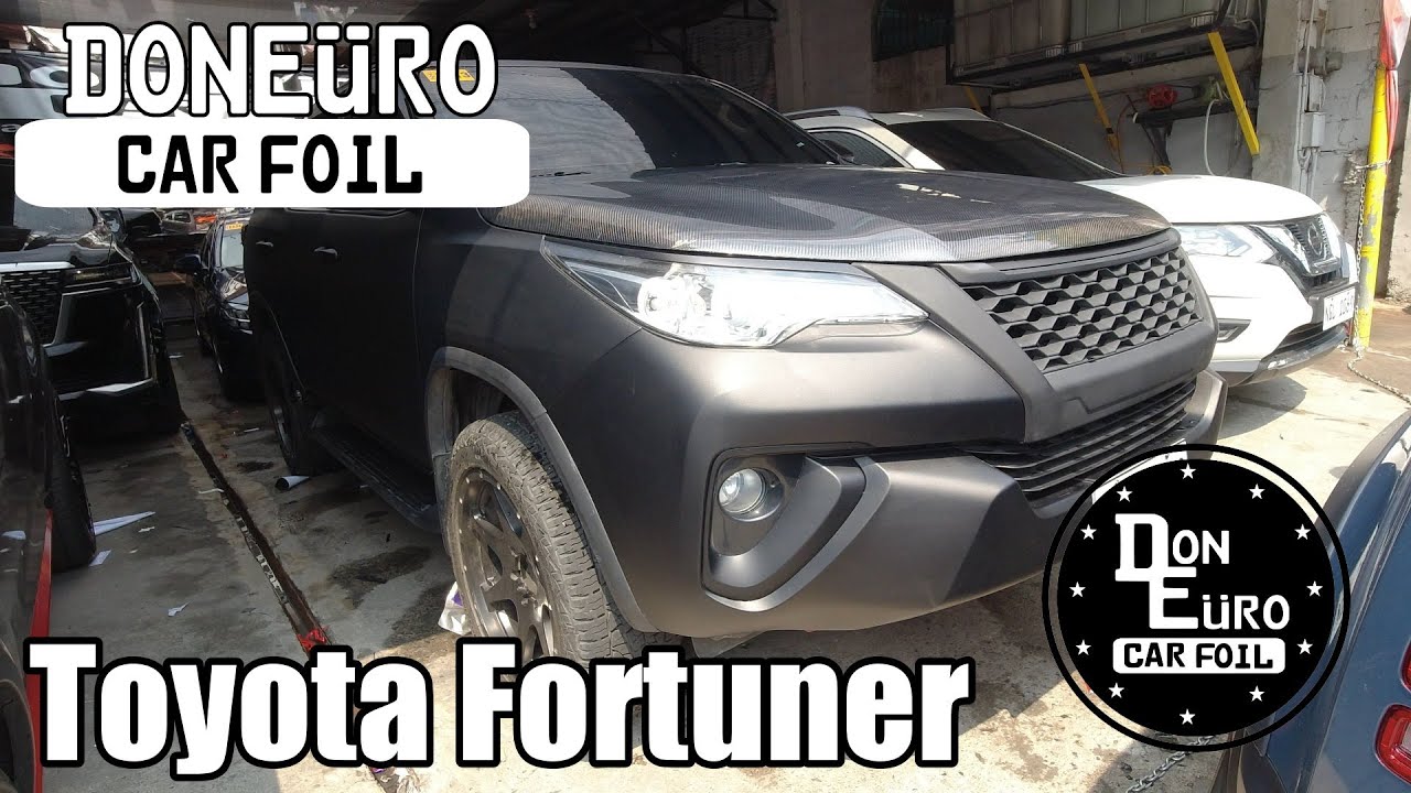 Car Foil Wrap for Toyota Fortuner by DonEuro Car Foil Manila