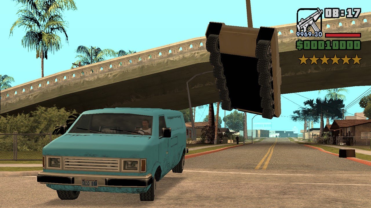 GTA san andreas - Missions with 6 stars wanted level #11