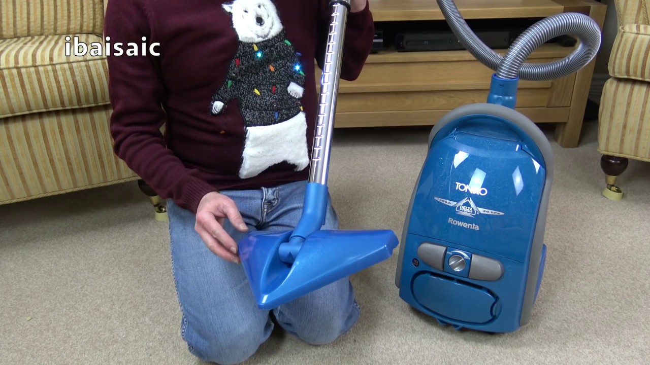 Rowenta Tonixo Cylinder Vacuum Cleaner Demonstration