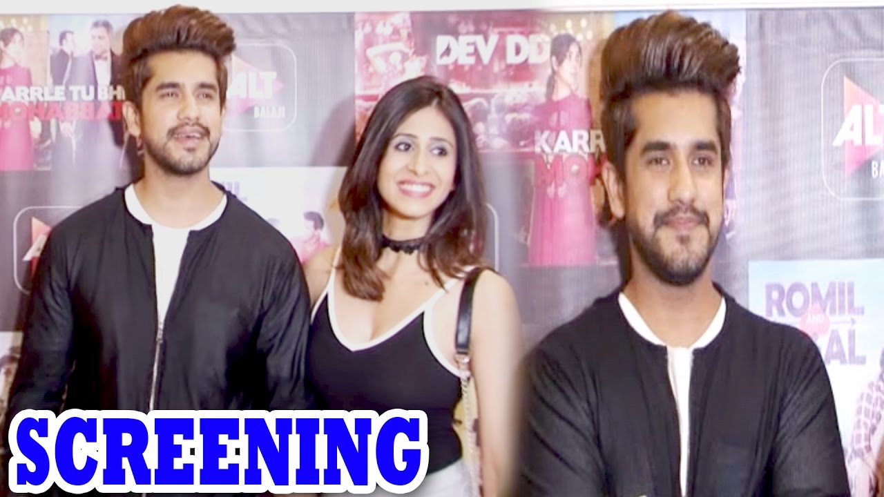 Suyyash Rai & Kishwer Merchant At Ekta Kapoor's ALT Balaji Web Series Launch | Interview
