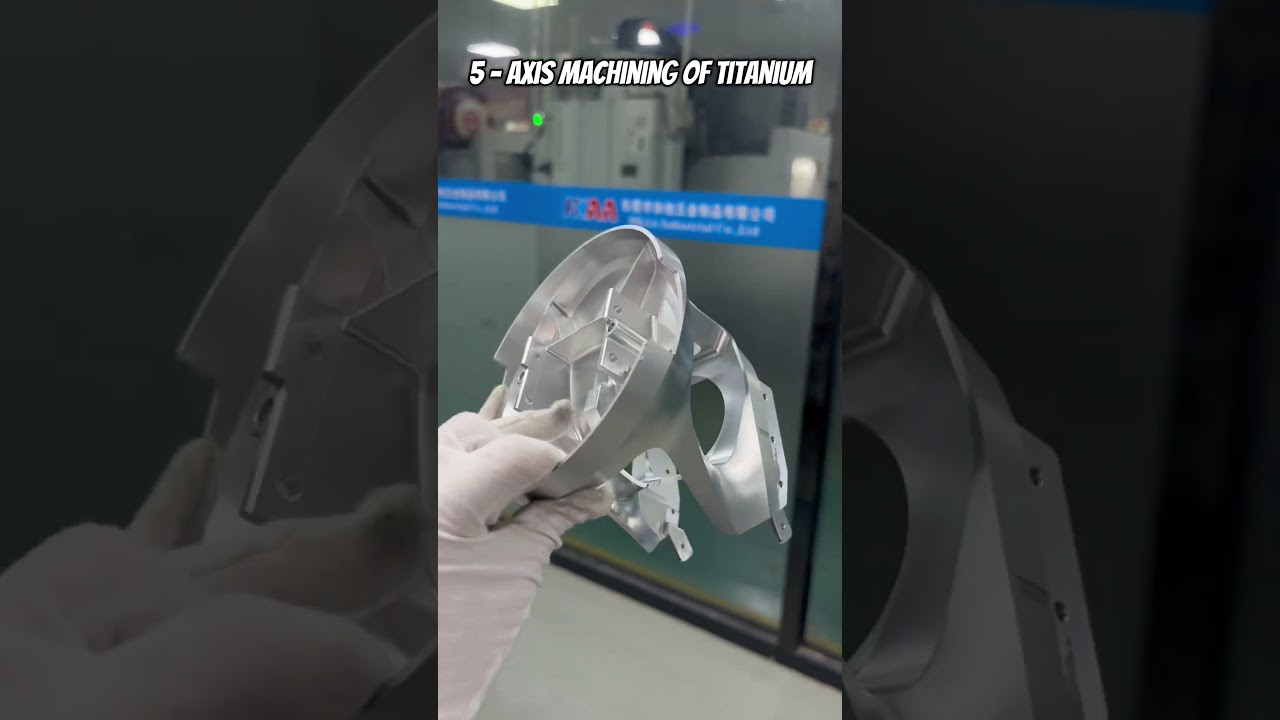 5-axis machining of titanium alloy aerospace parts,one piece order,global shipping