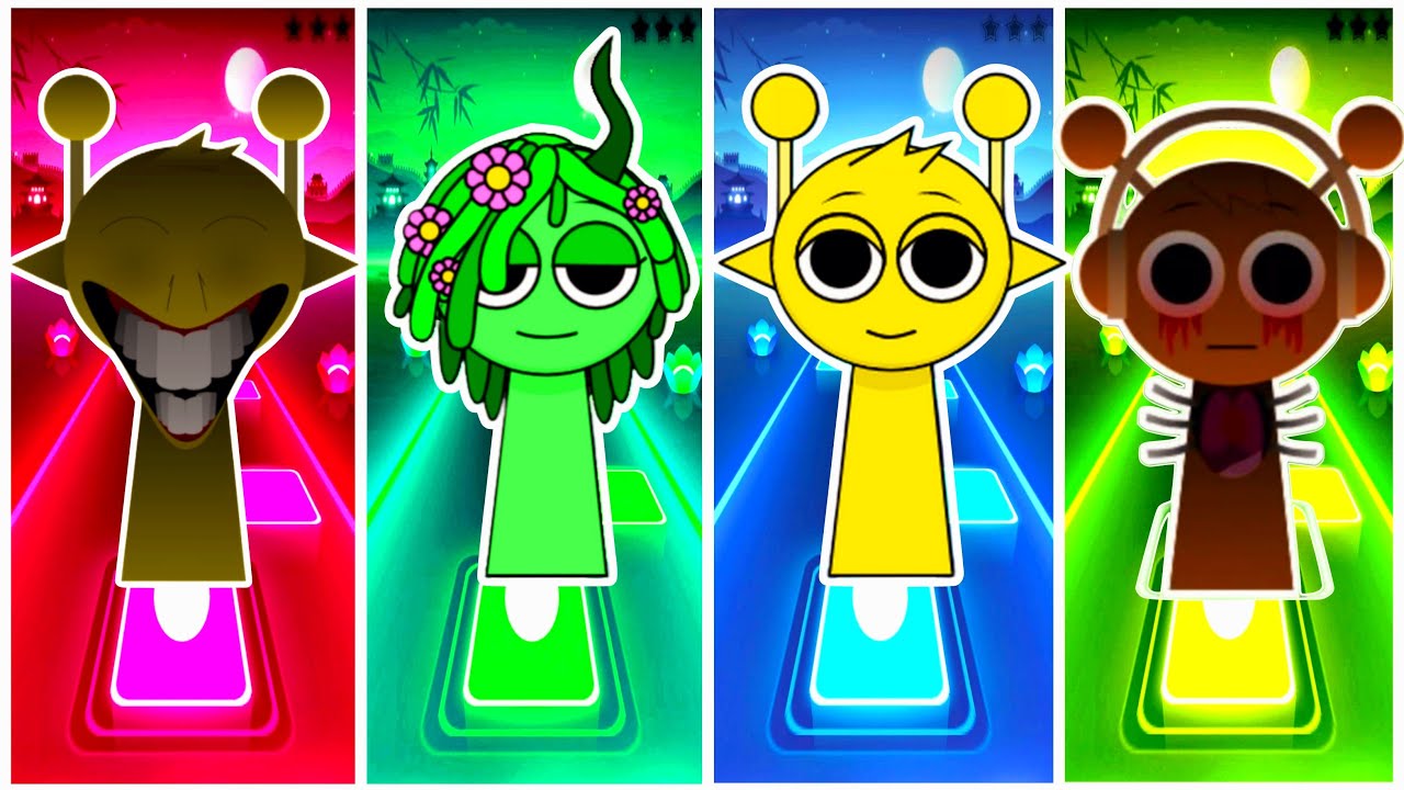 Incredibox Sprunki - Coffin Dance Song (MOD-COVER) Tiles hop dance