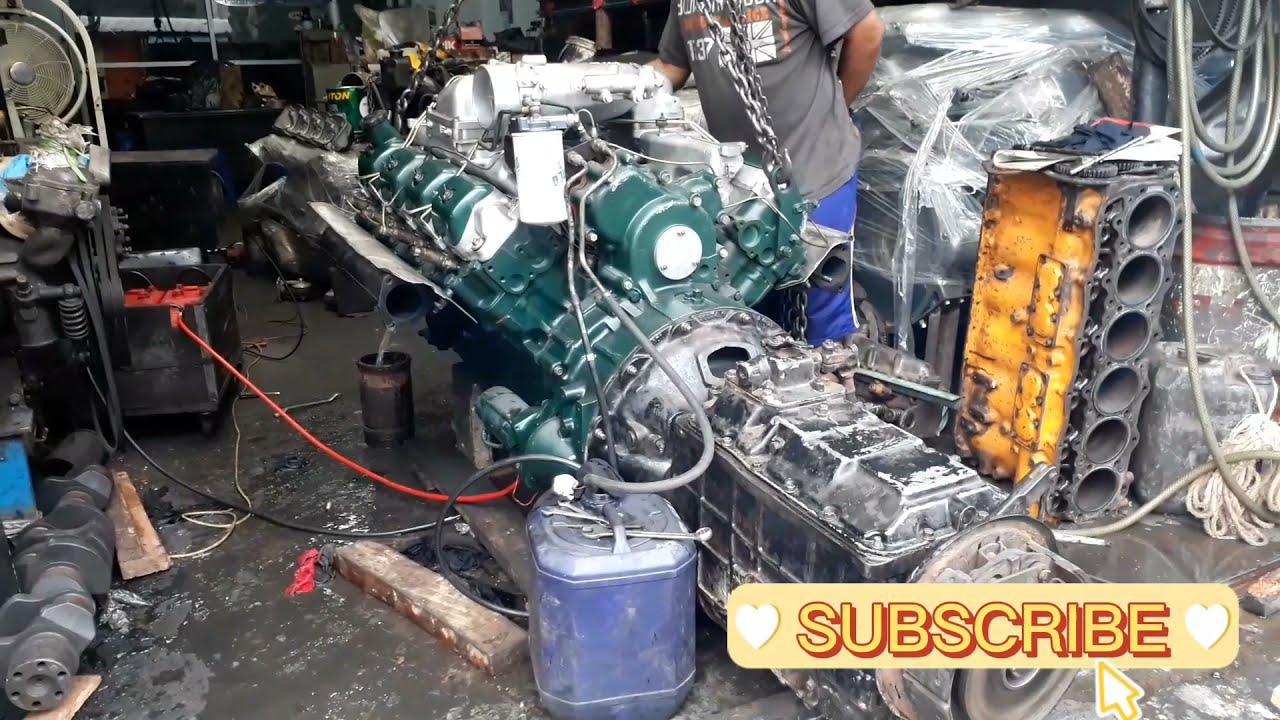 MESIN NISSAN RF8 BUAT TZ520 || STD ORI BOSQ