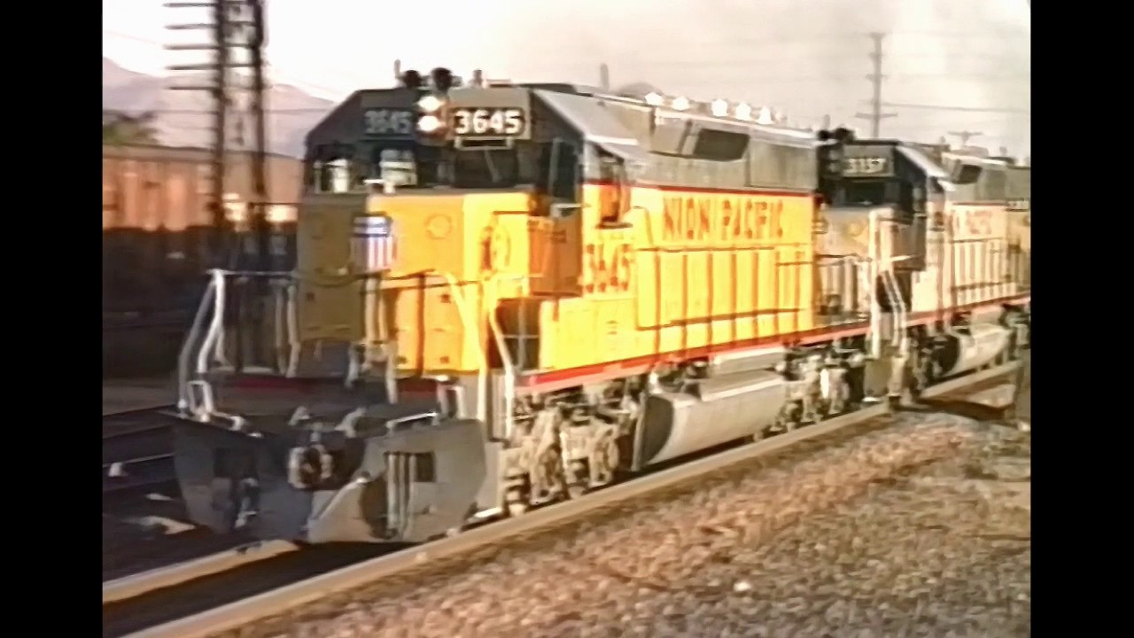 ATSF, UP, SP, at W. Riverside, Colton Crossing, & W. Colton 1988