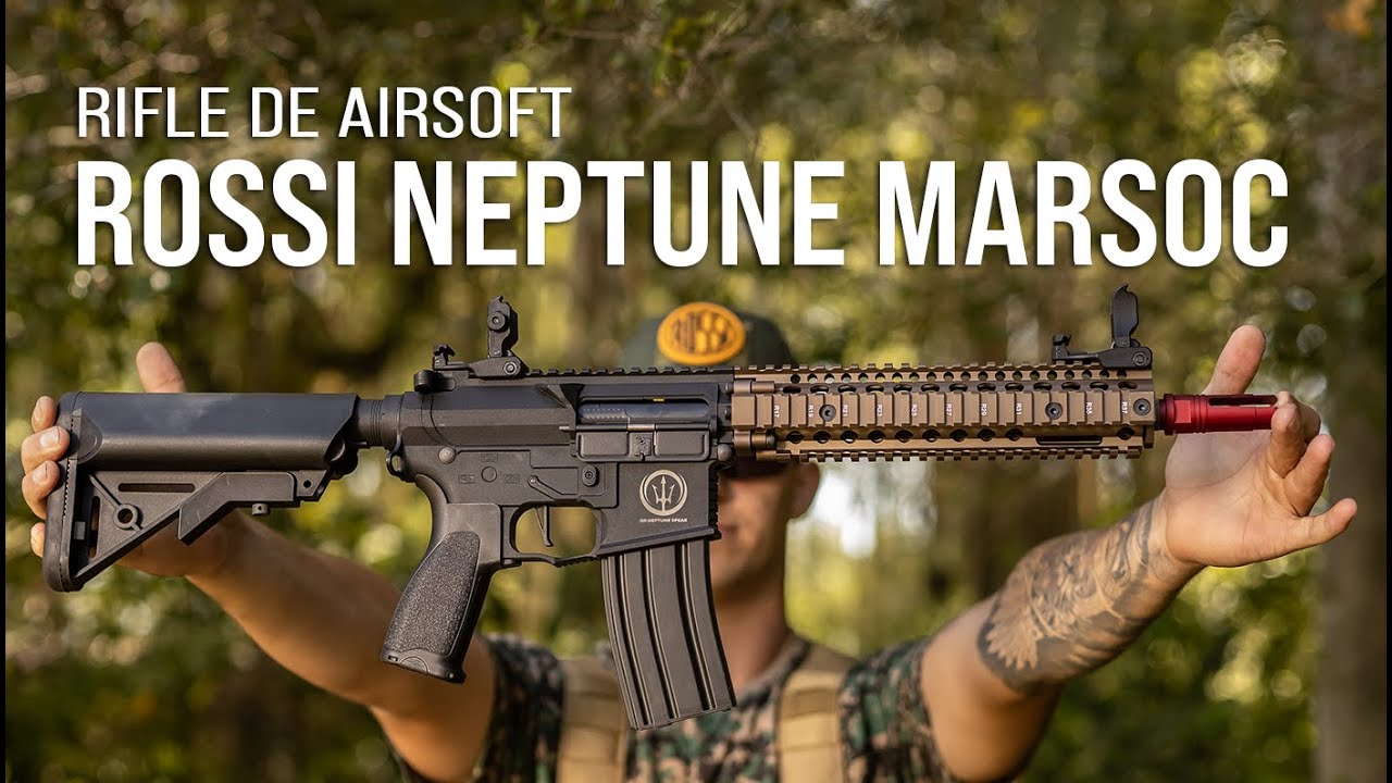 Review Completo: Rifle de Airsoft Rossi AR15 Neptune 9” Marsoc