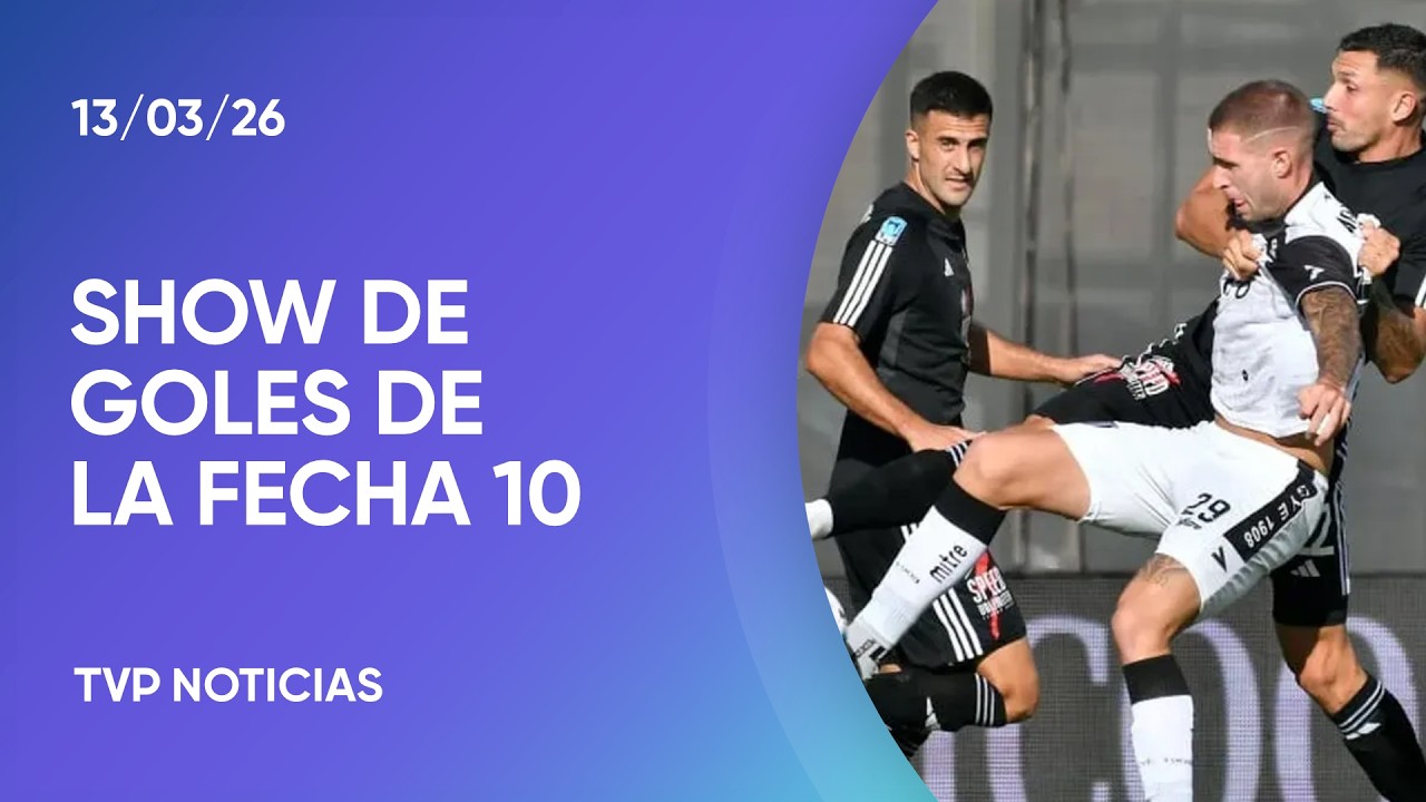 Todos los goles de la Fecha 10