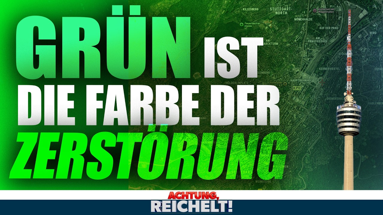 Zerst&ouml;rung der Wirtschaft: Schwarz-Gr&uuml;n w&auml;re das Ende f&uuml;r Baden-W&uuml;rttemberg! | Achtung, Reichelt!
