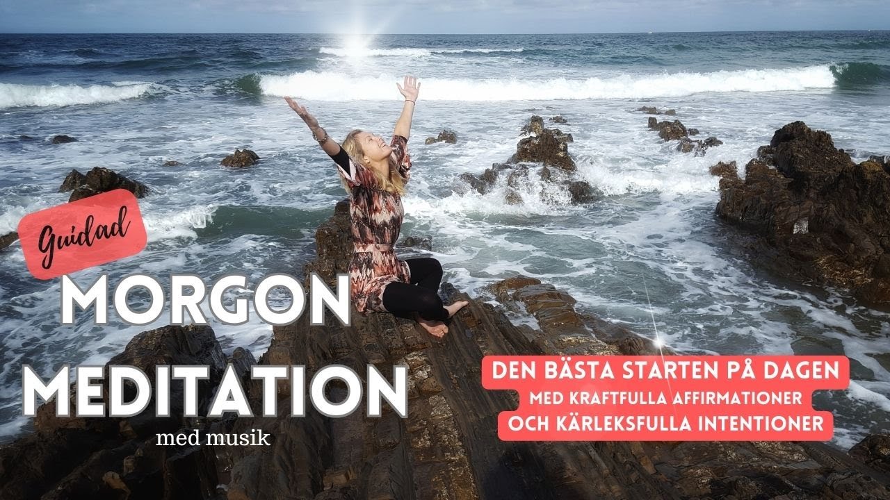 En härlig guidad morgonmeditation fylld med kärleksfulla intentioner