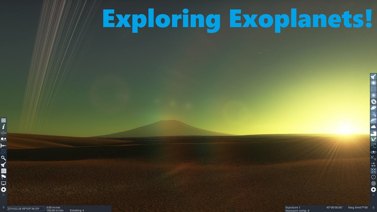 Landing on different Earth-Like-Planets Planets in Space Engine