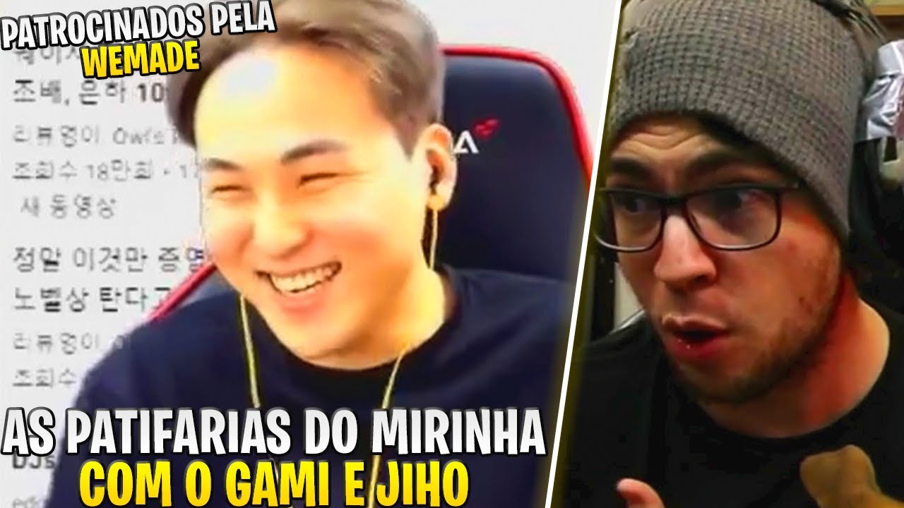 GAMI E JIHO FORAM PATROCINADOS PELA WEMADE PARA JOGAR O MIR4? TÁ DE PALHACITOS 😡 | MIR4