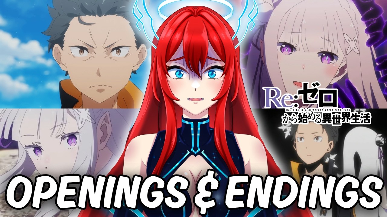 THIS IS DARK!! | FIRST TIME WATCHING ALL Re Zero Openings and Endings