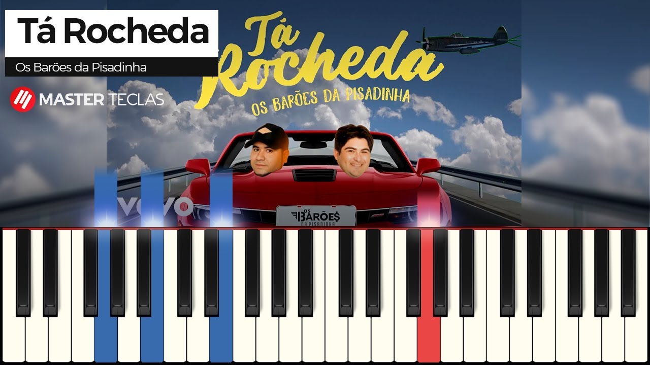 Tá Rocheda - Os Barões da Pisadinha | Piano Tutorial