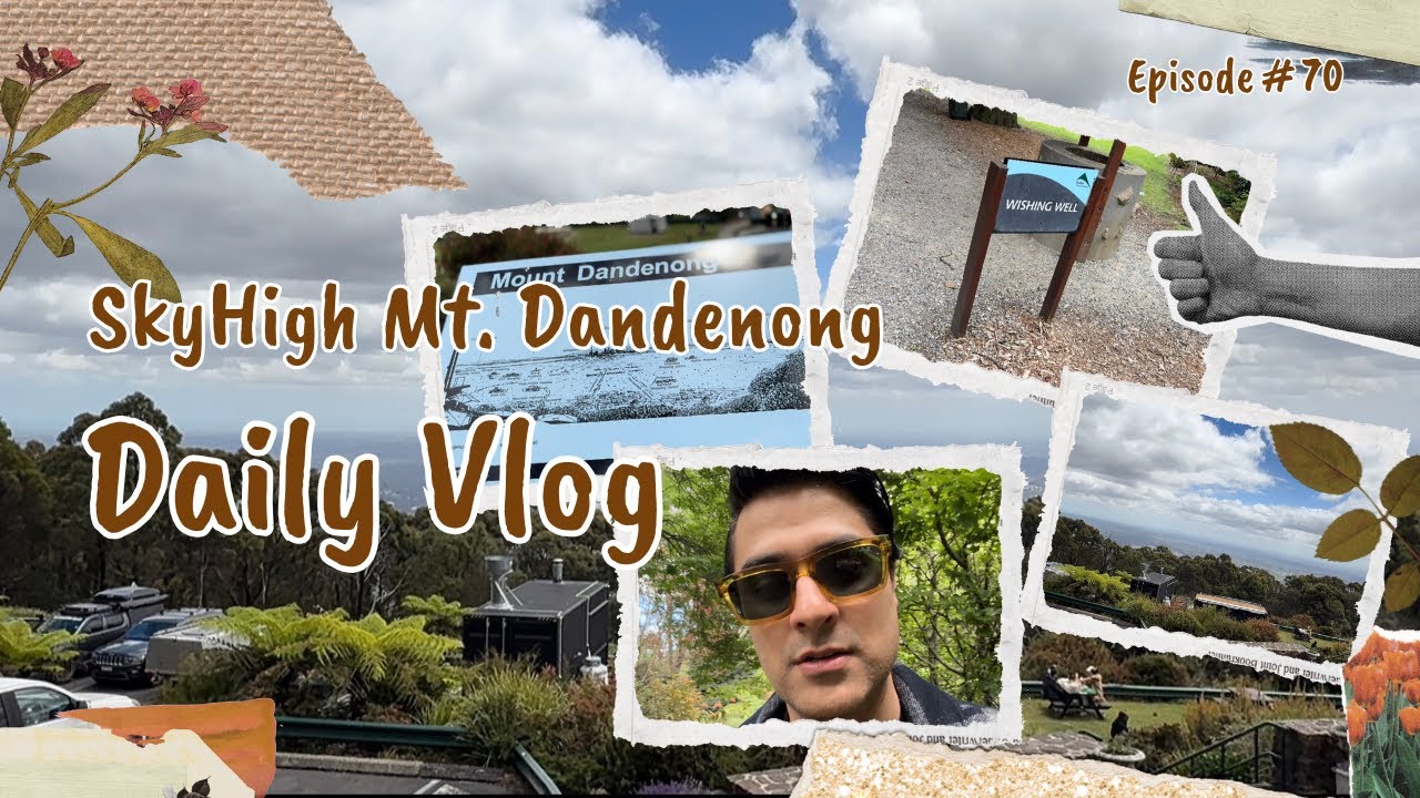 Day Out in Melbourne | Monti food & wine restaurant Brunch + Sky High Mount Dandenong | Hindi Vlog