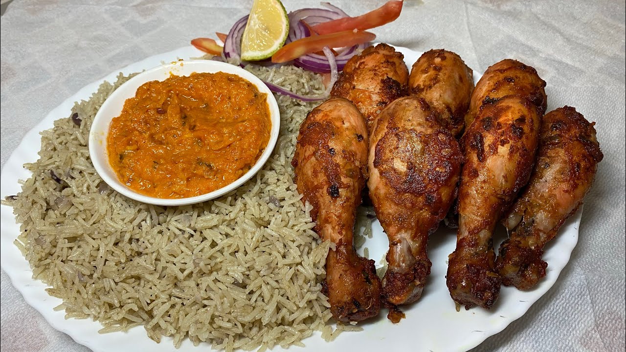 👌❤️Bariis Iyo Chicken/Dooro Foorno la&rsquo;aan aan sameeyay aadna u macaan🤤|Chef Hussein