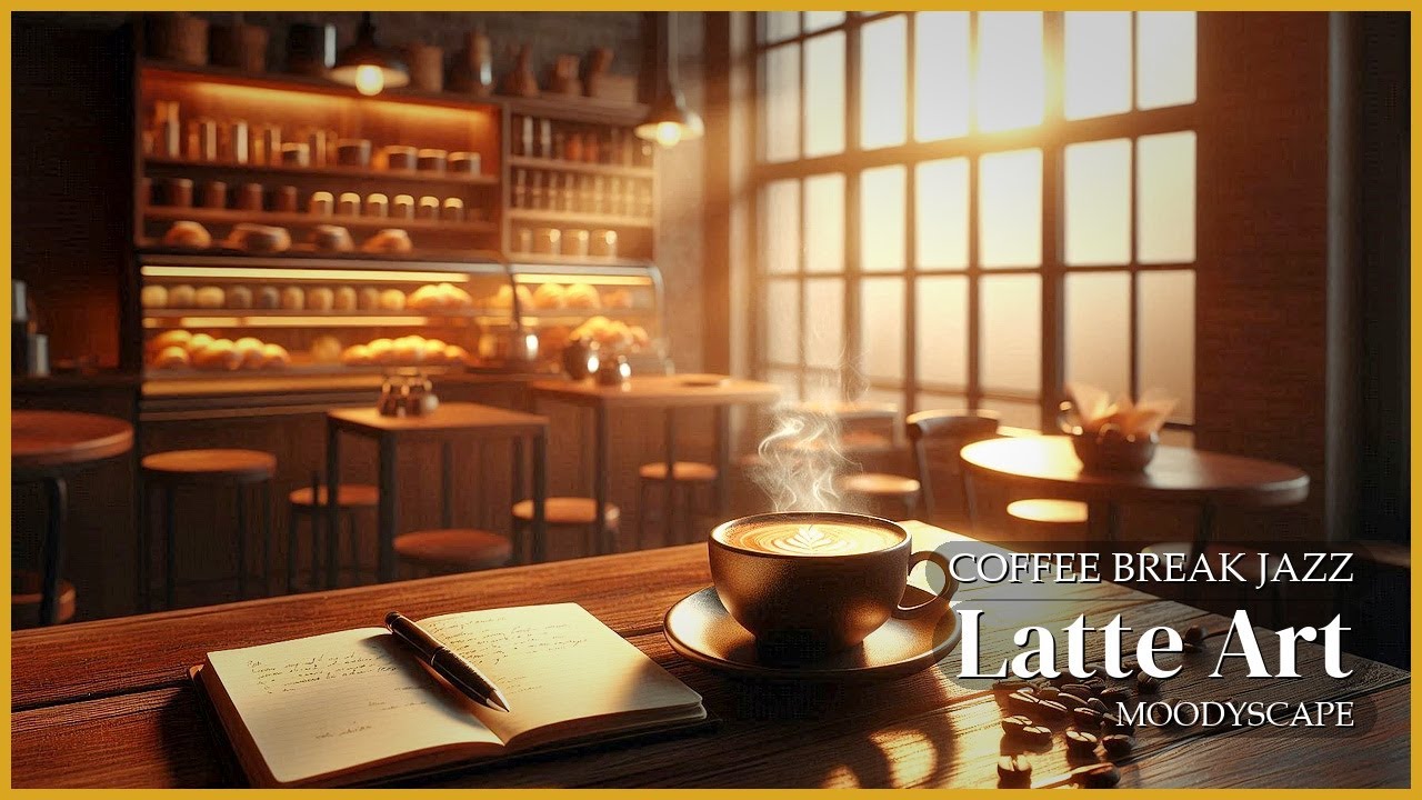 Latte Art ☕✨ — Lounge Jazz for Aesthetic Cafés (30 Min)