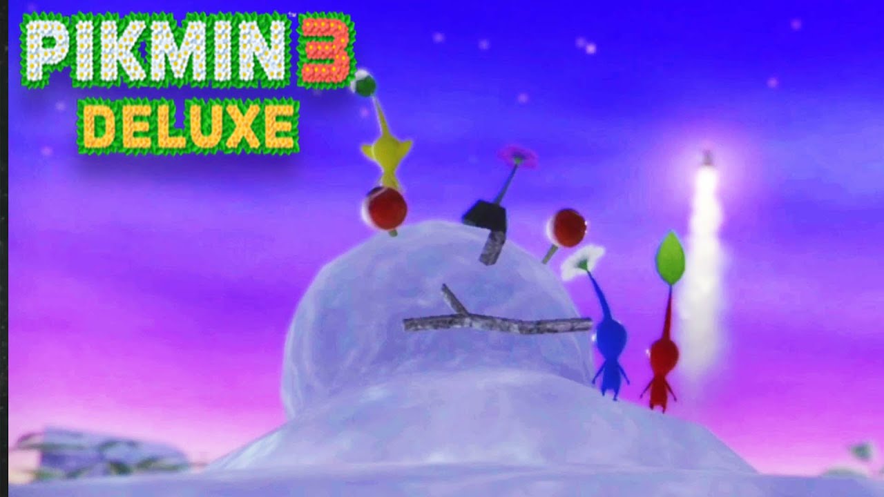 Pikmin 3 Deluxe Game Movie (All Cutscenes)