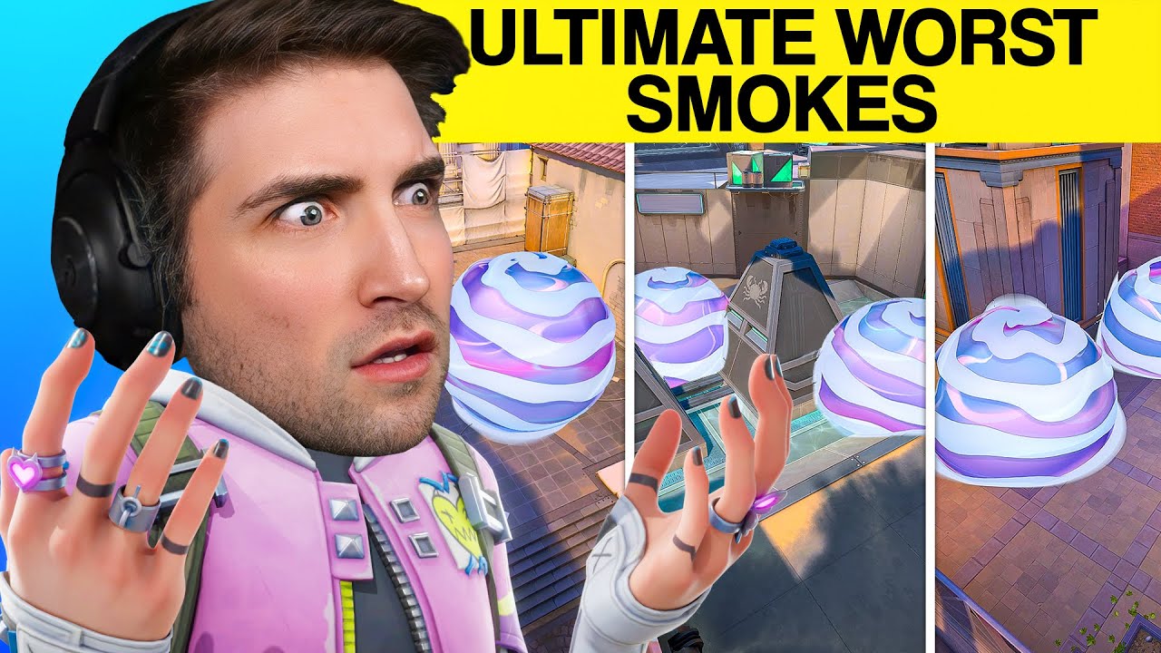 How *NOT* to SMOKE in VALORANT - GUIDE TO TERRIBLE UTILITY