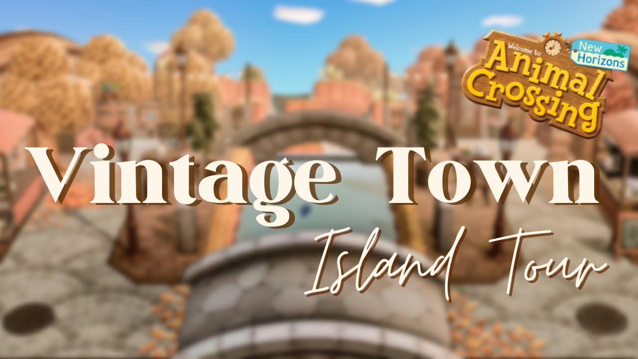 Vintage Town Island Tour - Island of Inu // Animal Crossing New Horizons